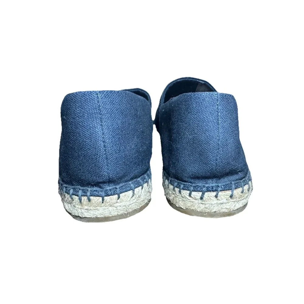 Kate Spade Beach Date‎ Espadrilles Crab Slip On Shoes Navy Women's 7.5